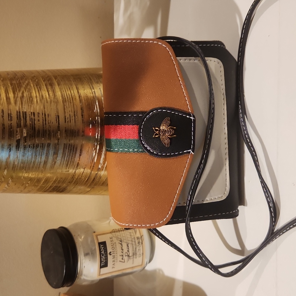 Mini Crossbody Faux Leather Purse